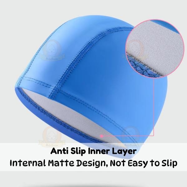 BIBISWIM Elastic Swim Cap Long Hair