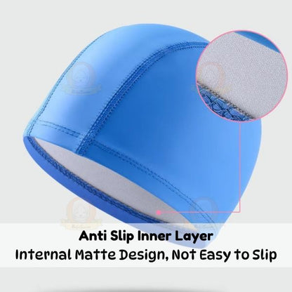 BIBISWIM Elastic Swim Cap Long Hair