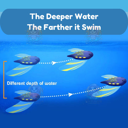 BIBISWIM Water Powered Devil Fish Pool Glider