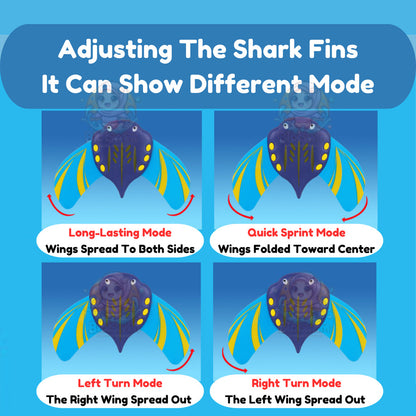 BIBISWIM Water Powered Devil Fish Pool Glider