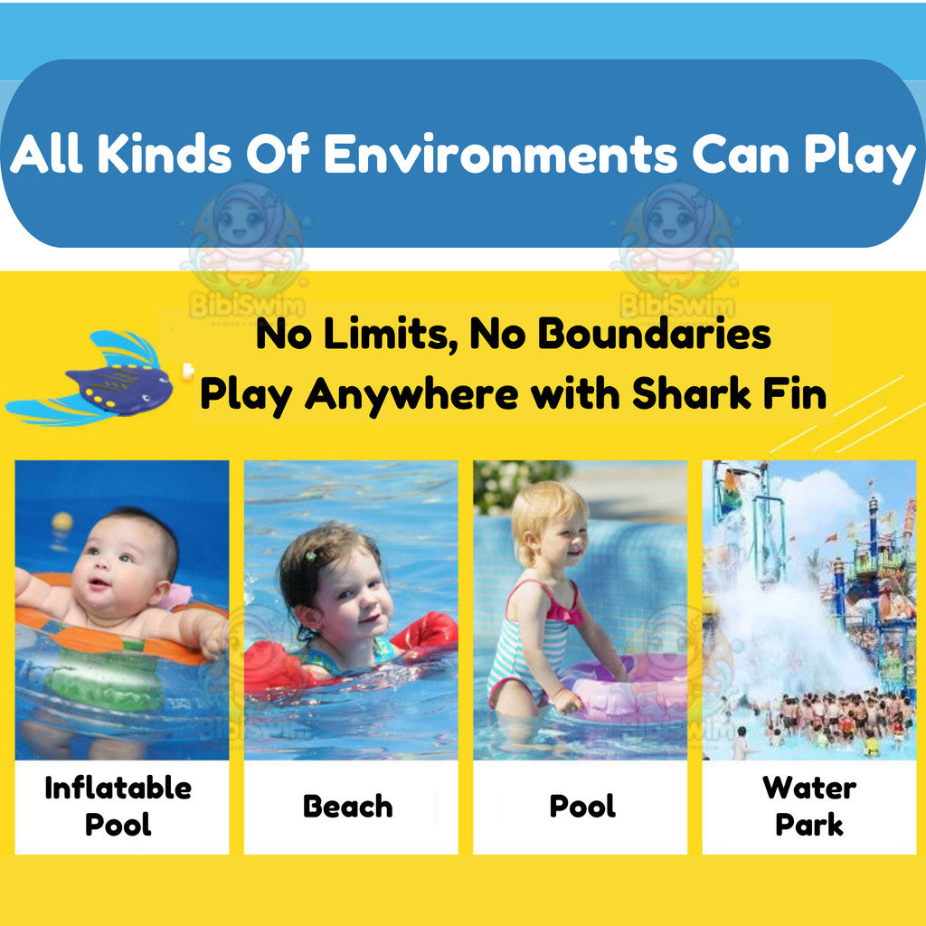 BIBISWIM Water Powered Devil Fish Pool Glider