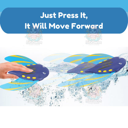 BIBISWIM Water Powered Devil Fish Pool Glider